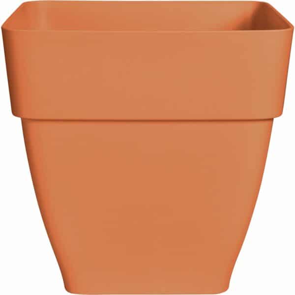 Elho Blumentopf Vibia Campana Viereckig 37 cm x 37 cm x 36 cm Terra