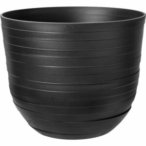 Elho Blumentopf Fuente Rings Ø 38 cm x 31 cm Onyx Schwarz