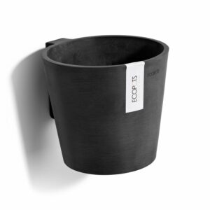 Ecopots Pflanztopf Amsterdam Wall Dunkelgrau 20 cm x 17