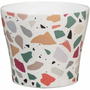 Scheurich Übertopf 808 Ø 15 cm x 13 cm Terrazzo