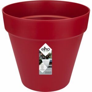 Elho Blumentopf Loft  Ø 20 cm Cranberry Rot