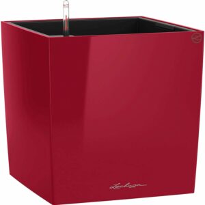 Lechuza Pflanzgefäß Cube Premium 50 cm x 50 cm Scarlet Rot hochglanz