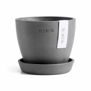 Ecopots Pflanztopf Antwerp Mini Grau 11