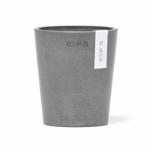 Ecopots Pflanztopf Morinda Grau 11 cm x 12