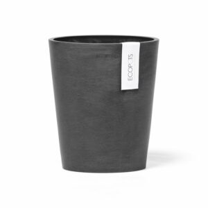 Ecopots Pflanztopf Morinda Dunkelgrau 17 cm x 19