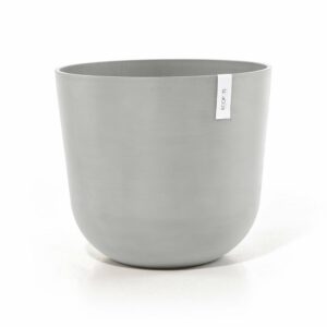 Ecopots Pflanztopf Oslo Weißgrau 55 cm x 47