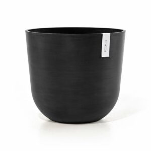 Ecopots Pflanztopf Oslo Dunkelgrau 45 cm x 39