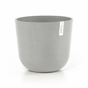 Ecopots Pflanztopf Oslo Weißgrau 35 cm x 30