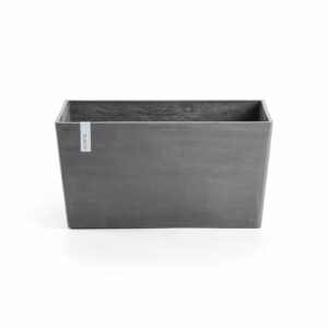 Ecopots Pflanztopf Paris Grau 99 cm x 46 cm x 50 cm