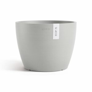 Ecopots Pflanztopf Stockholm Weißgrau 31 cm x 23