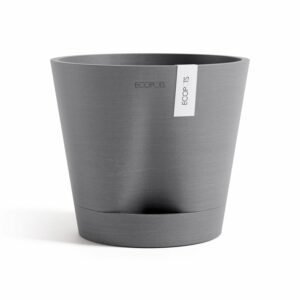 Ecopots Pflanztopf Venice 2 Grau 20 cm x 17