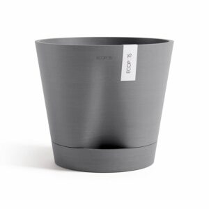 Ecopots Pflanztopf Venice 2 Grau 30 cm x 26