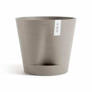 Ecopots Pflanztopf Venice 2 Braungrau 40 cm x 35 cm