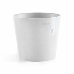 Ecopots Pflanztopf Amsterdam Mini Weiß 17 cm x 14