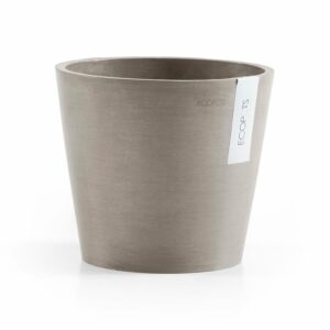 Ecopots Pflanztopf Amsterdam Taupe 20 cm x 17