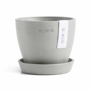 Ecopots Pflanztopf Antwerp Mini Weißgrau 11