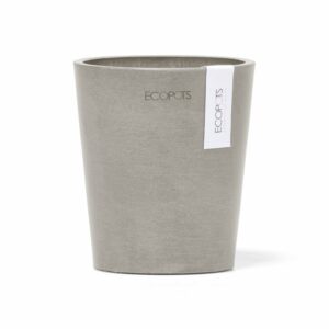 Ecopots Pflanztopf Morinda Braungrau 11 cm x 12