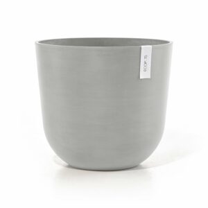 Ecopots Pflanztopf Oslo Weißgrau 45 cm x 39