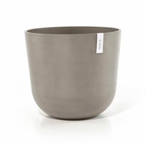 Ecopots Pflanztopf Oslo Braungrau 55 cm x 47