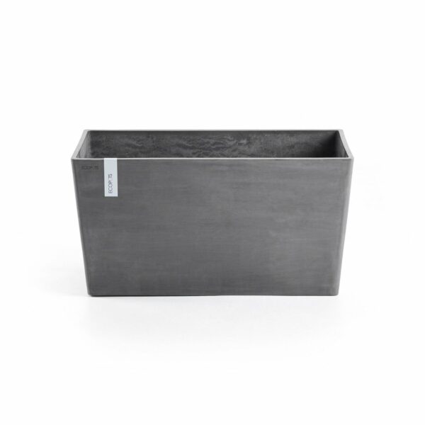 Ecopots Pflanztopf Paris Grau 80 cm x 38 cm x 40 cm