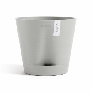 Ecopots Pflanztopf Venice 2 Weißgrau 20 cm x 17