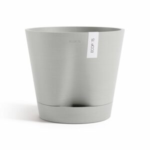 Ecopots Pflanztopf Venice 2 Weißgrau 30 cm x 26