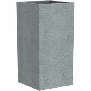 Scheurich Pflanzgefäß C-Cube 28 cm x 28 cm Stony Grey