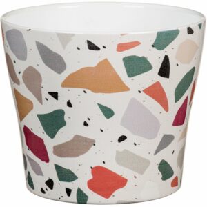 Scheurich Übertopf 808 Ø 13 cm x 11 cm Terrazzo