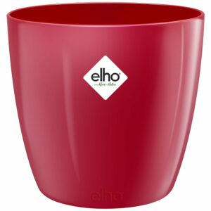 Elho Blumentopf Brussels Diamond Rund 20 cm Lovely Rot