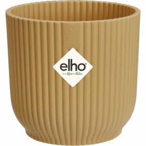 Elho Blumentopf Vibes Fold Rund Mini 11 cm Buttergelb